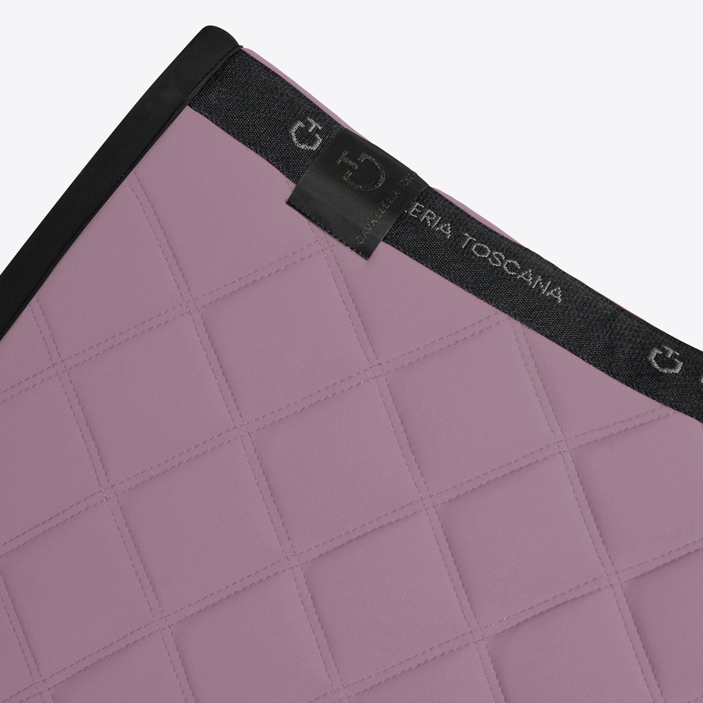 Cavalleria Toscana CT Diamonds and Lines Quilted Jumping Saddle Pad