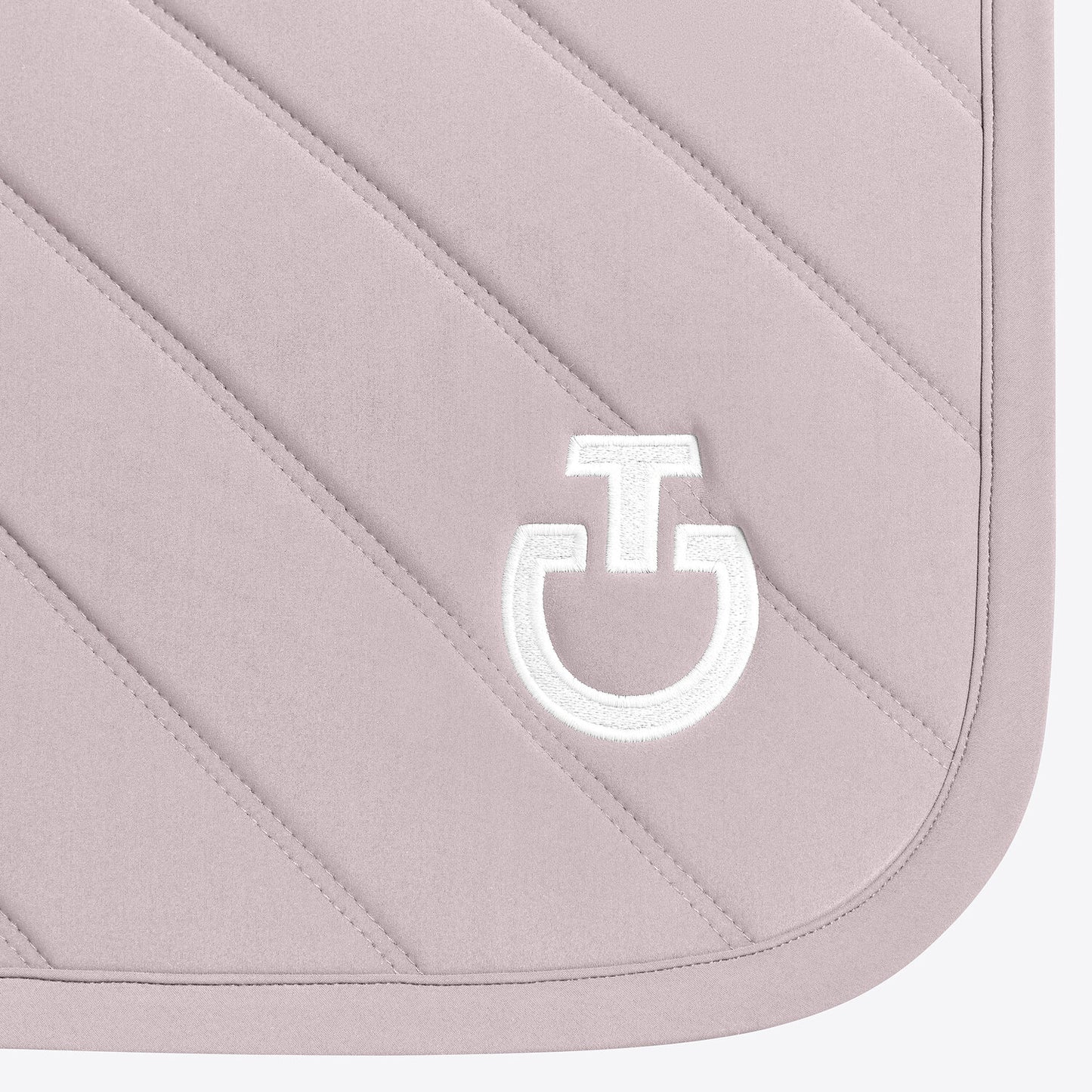 Cavalleria Toscana Jumping Saddle Pad with Diamond and Line Quilting