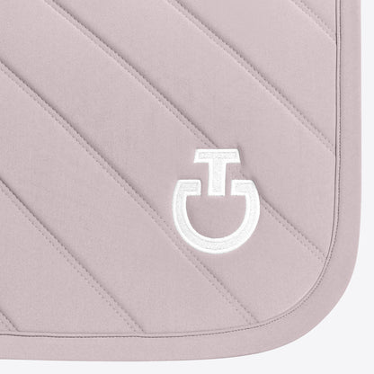 Cavalleria Toscana Jumping Saddle Pad with Diamond and Line Quilting