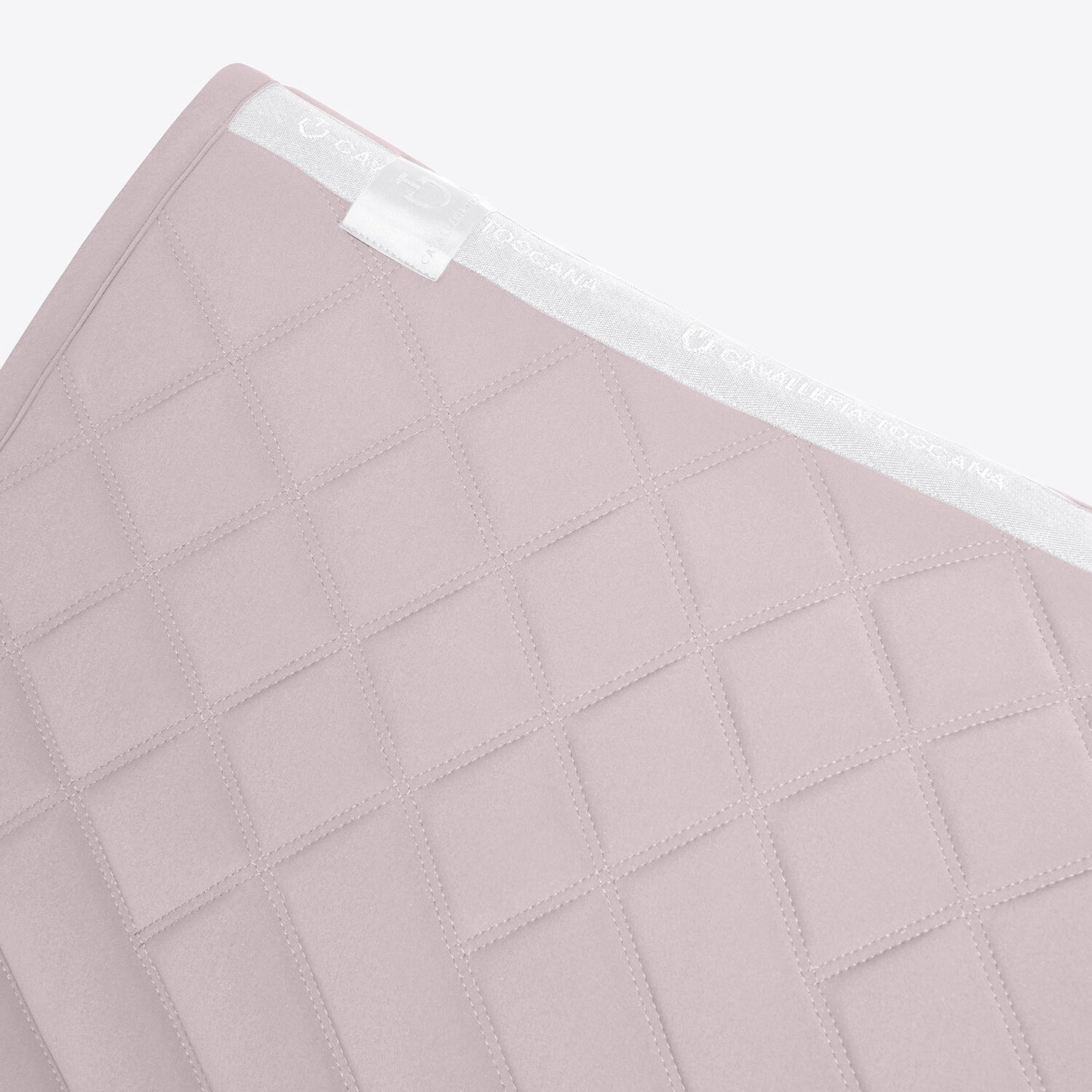 Cavalleria Toscana Jumping Saddle Pad with Diamond and Line Quilting