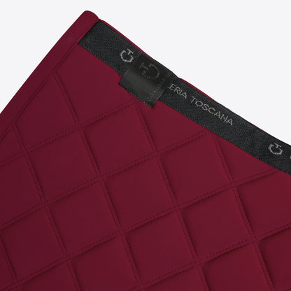 Cavalleria Toscana CT Diamonds and Lines Quilted Jumping Saddle Pad