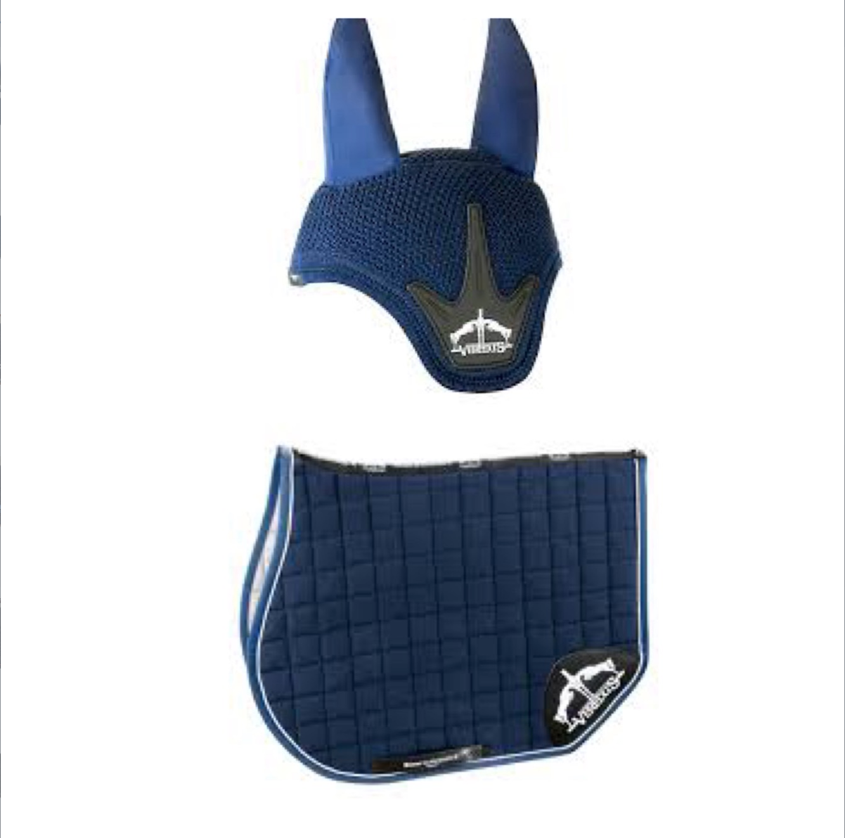 (Set) Veredus SET Saddlecloth Microfiber Jumping S1 - Blue