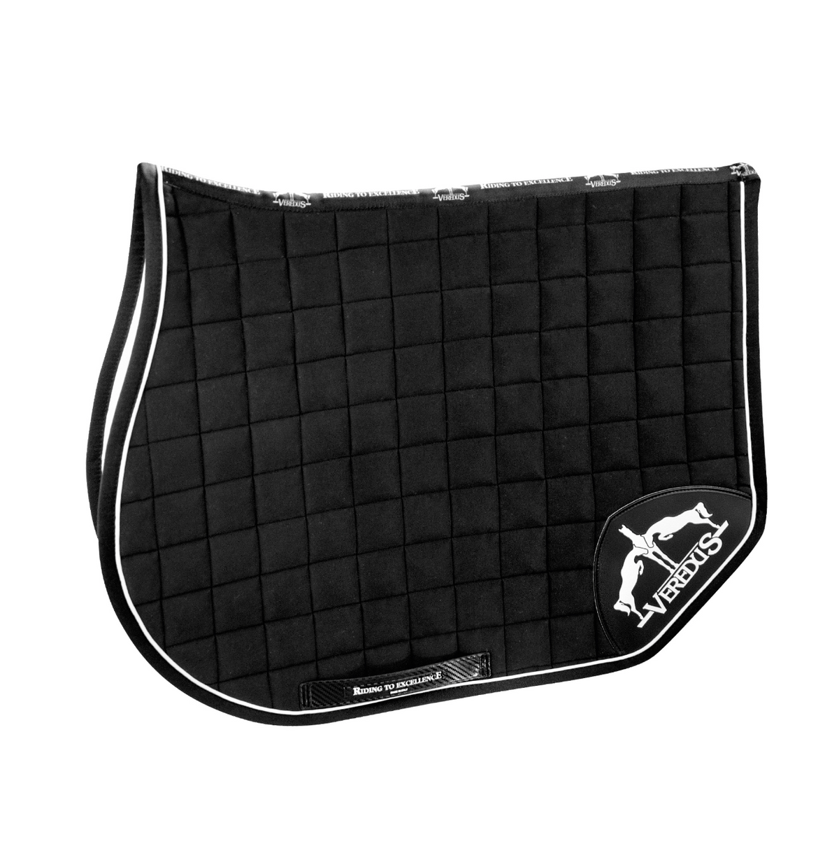 (Set) Veredus Saddlecloth Microfiber Jumping S1 - Black