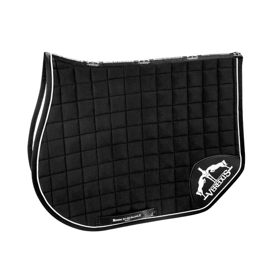 (Set) Veredus Saddlecloth Microfiber Jumping S1 - Black
