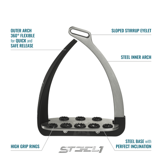 Veredus Safety Vita Stirrup Steel 1