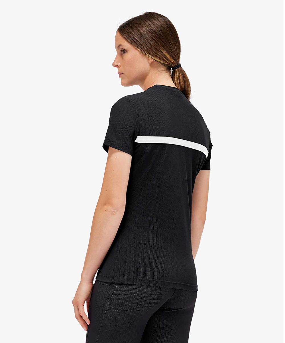 Cavalleria Toscana Jersey Mesh T-Shirt w Logo Tape