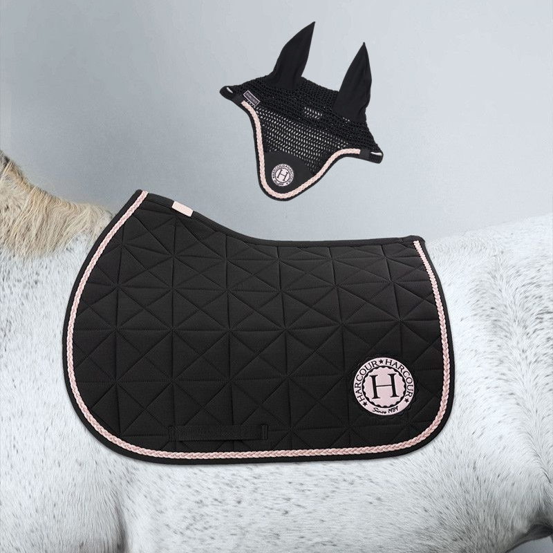 (Set) Harcour Suze Saddle Pad + SUZETTE Flyveil