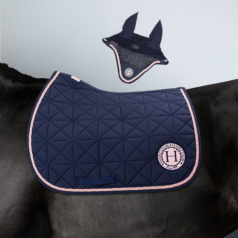 (Set) Harcour Suze Saddle Pad + SUZETTE Flyveil