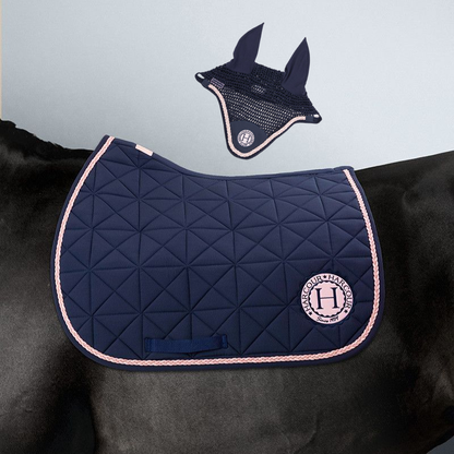 (Set) Harcour Suze Saddle Pad + SUZETTE Flyveil