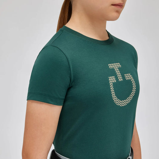 Cavalleria Toscana CT Girls Logo Cotton T-Shirt