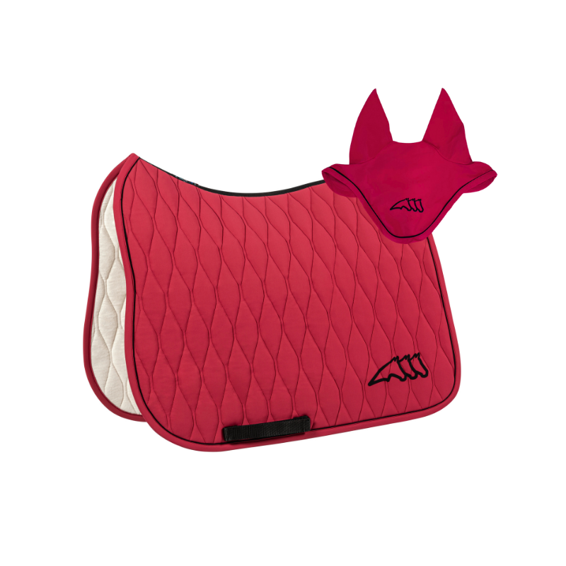(Set) Equiline Cenic Alveolar Dressage Saddle Cloth Set