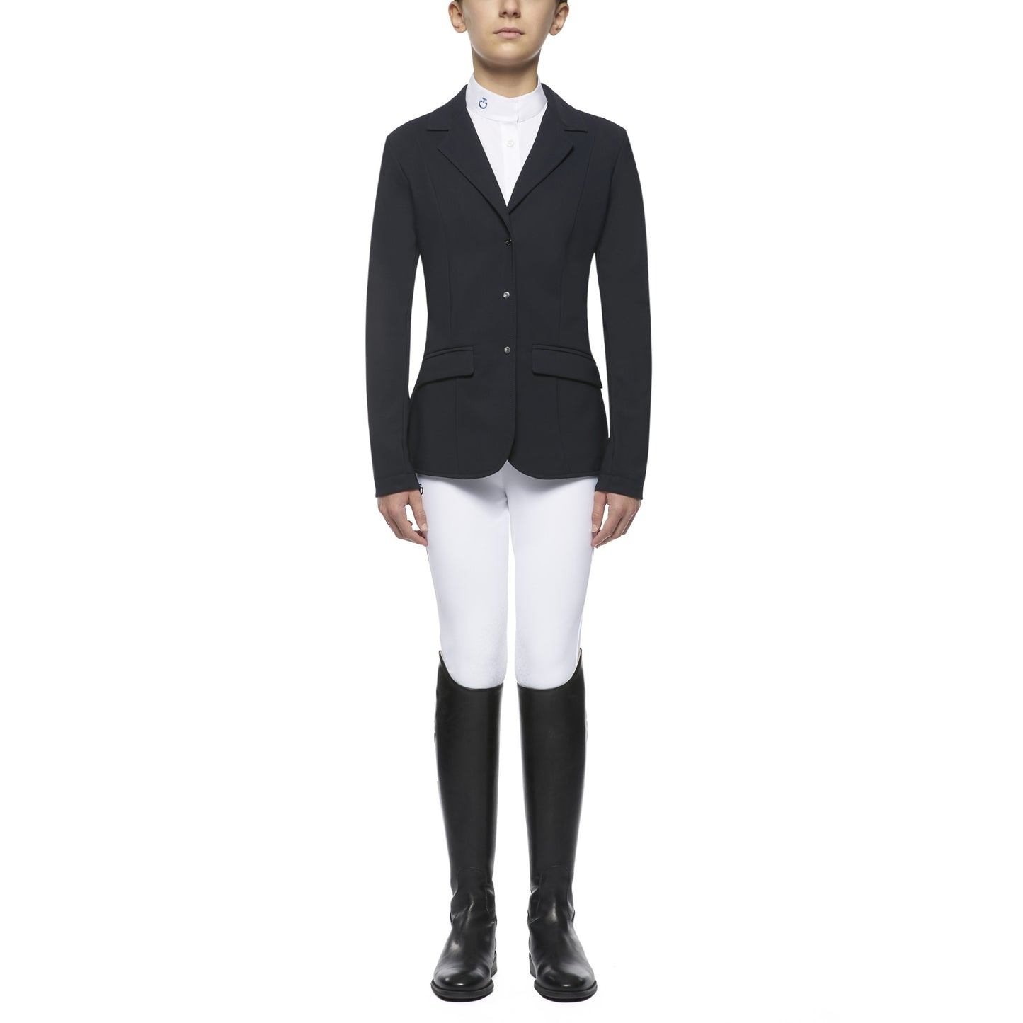 Cavalleria Toscana Lightweight Jersey Zip Riding Jacket