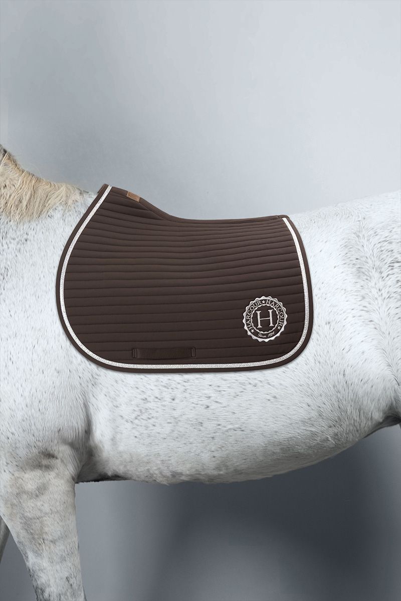 (Set) Harcour Karembar Saddle Pad + FREDY Flyveil