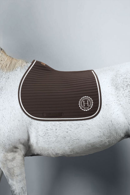 (Set) Harcour Karembar Saddle Pad + FREDY Flyveil
