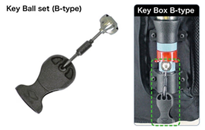 Hit-Air Buckle type Key Ball Set (B-type)