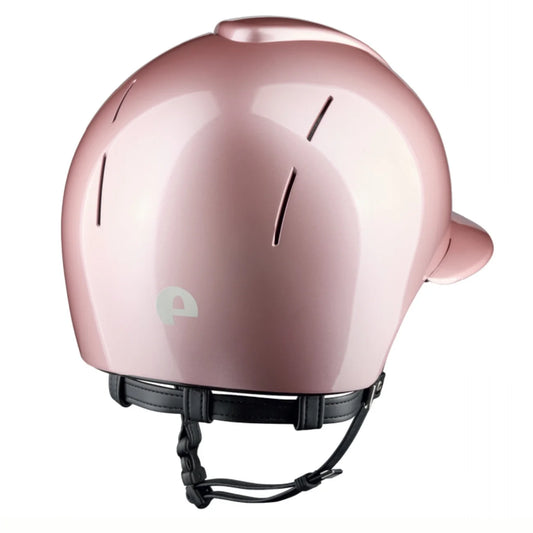 KEP Smart NOVA Polish Pink Riding Helmet - Polo Visor - Size M