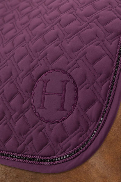 (Set) Harcour Saphir Saddle Pad + FABLIR Flyveil