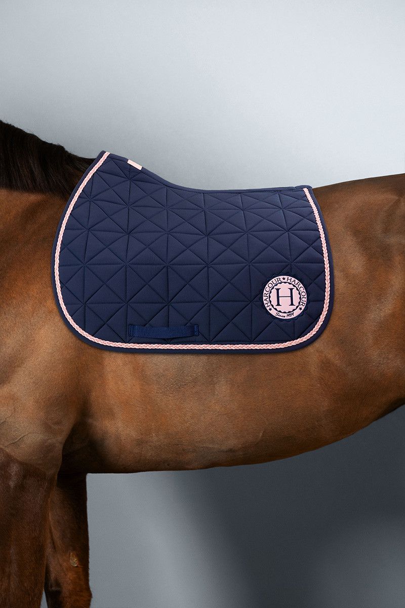 (Set) Harcour Suze Saddle Pad + SUZETTE Flyveil